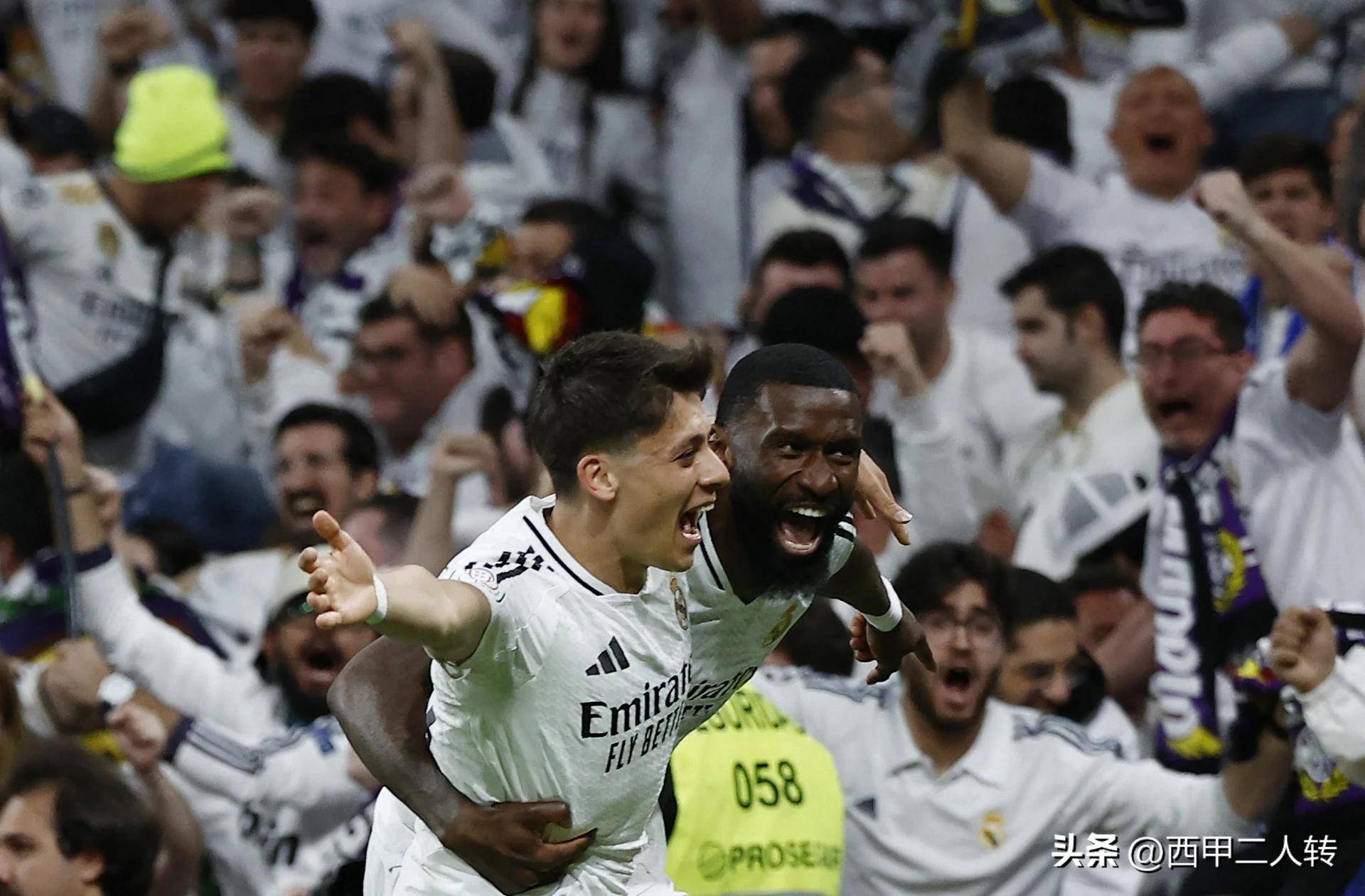 皇马客场逆转，轻松晋级欧冠半决赛