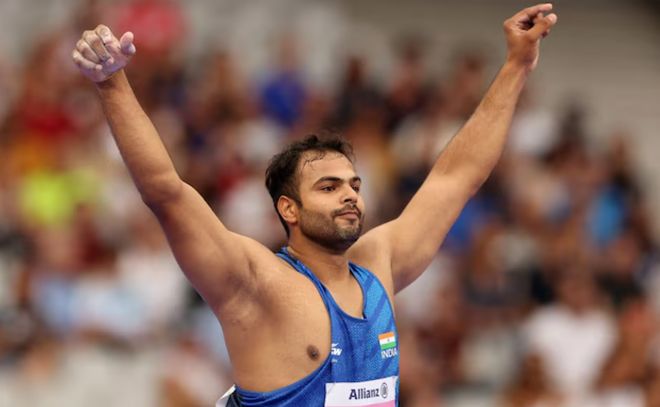 印度选手在田径比赛中取得进步